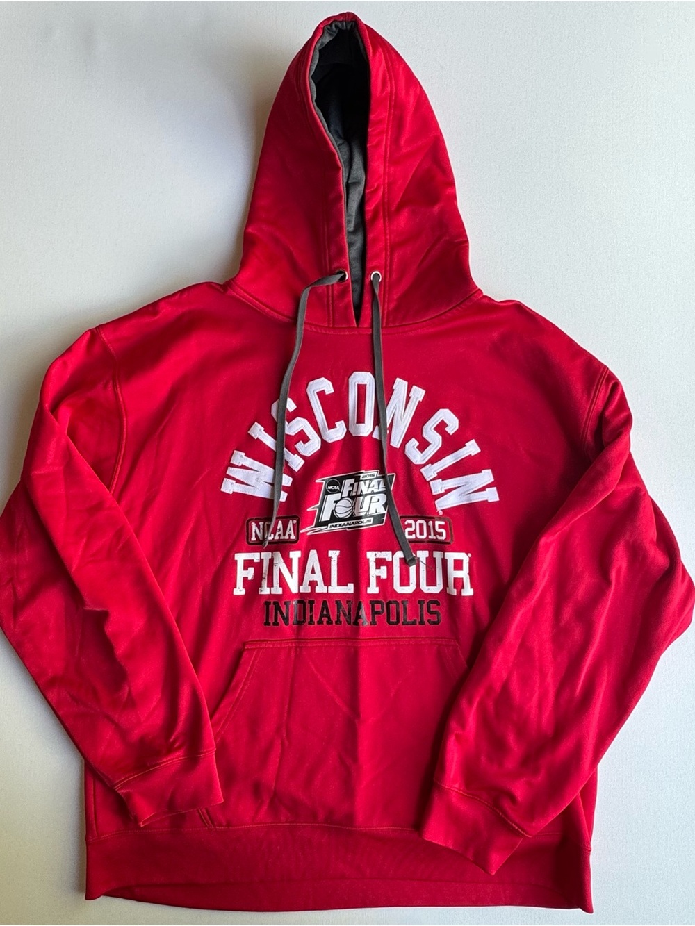 University of Wisconsin 2015 Final Four Pullover Hoodie - Indy Souvenir